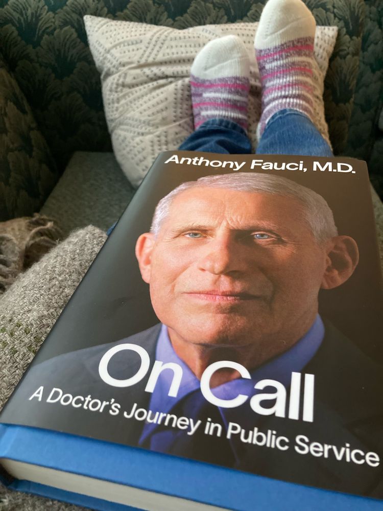 Cover of “On Call: A Doctor’s Journey in Public Service “ by Anthony Fauci, M.D.