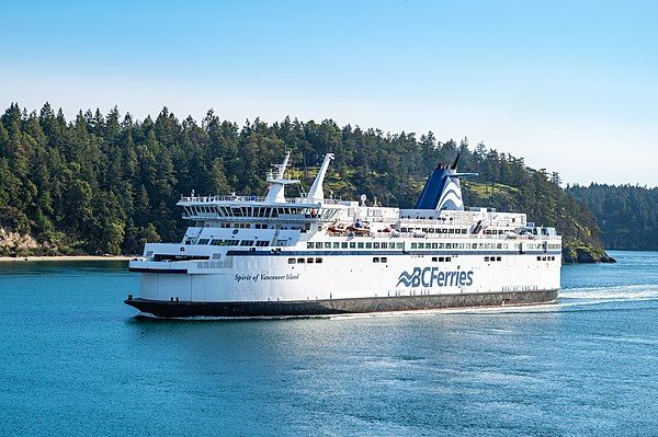 Photo of BC Ferrie Spirit of Vancouver Island