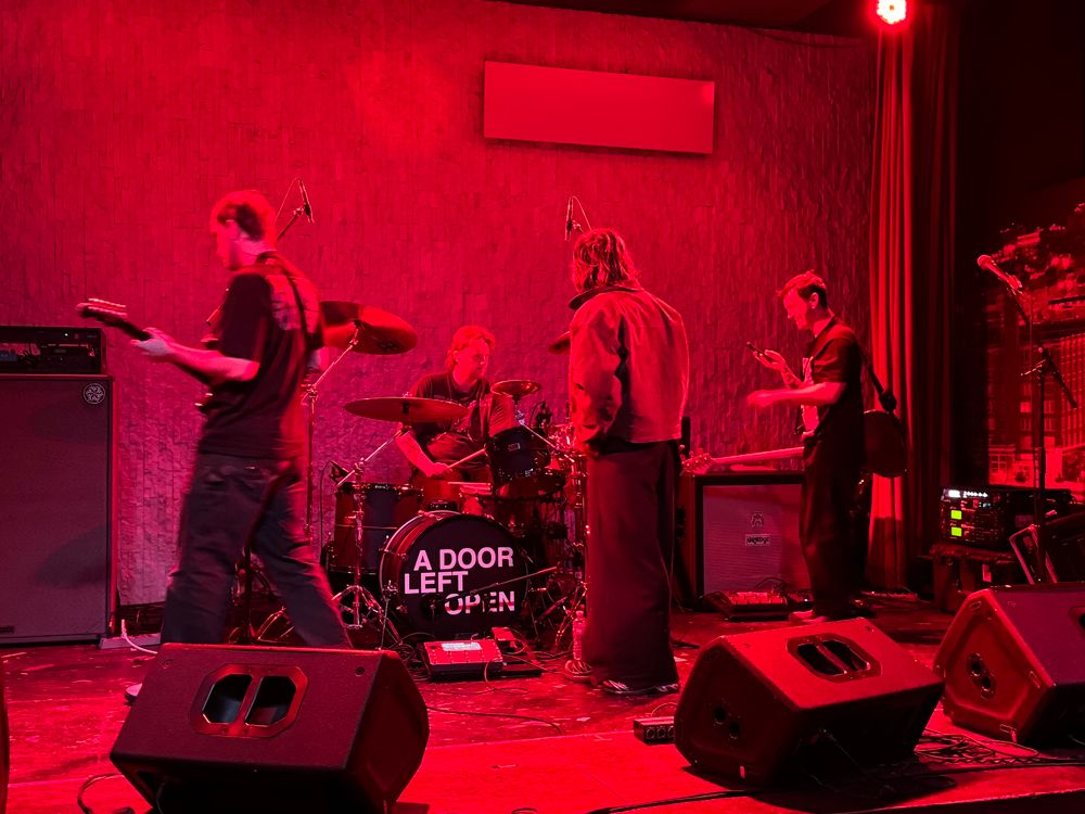 static dress on stage at the recordbar in KC