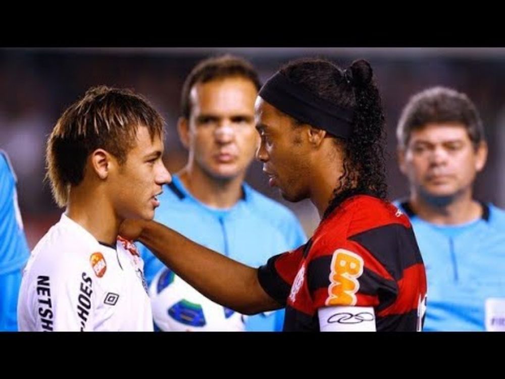 Ronaldinho Vs Neymar - Santos FC x CR Flamengo - T:2011 - J:12 - Brasileirão.