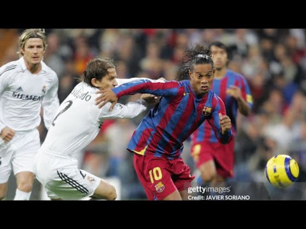 Ronaldinho Vs Real Madrid - T:05/06 - J:12 - LaLiga.