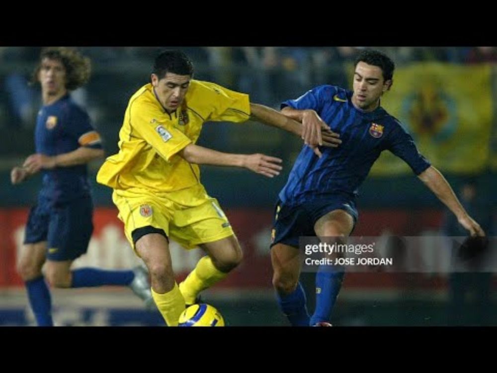 Riquelme Vs FC Barcelona - T:04/05 - J:18 - LaLiga.