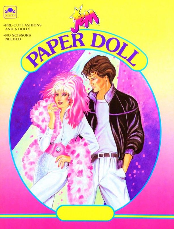 JEM Paper Doll book - front cover