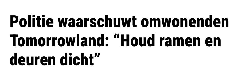 Omwonenden: nu al?