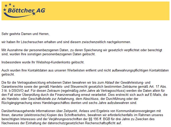 Antwortmail vom 25.2.25