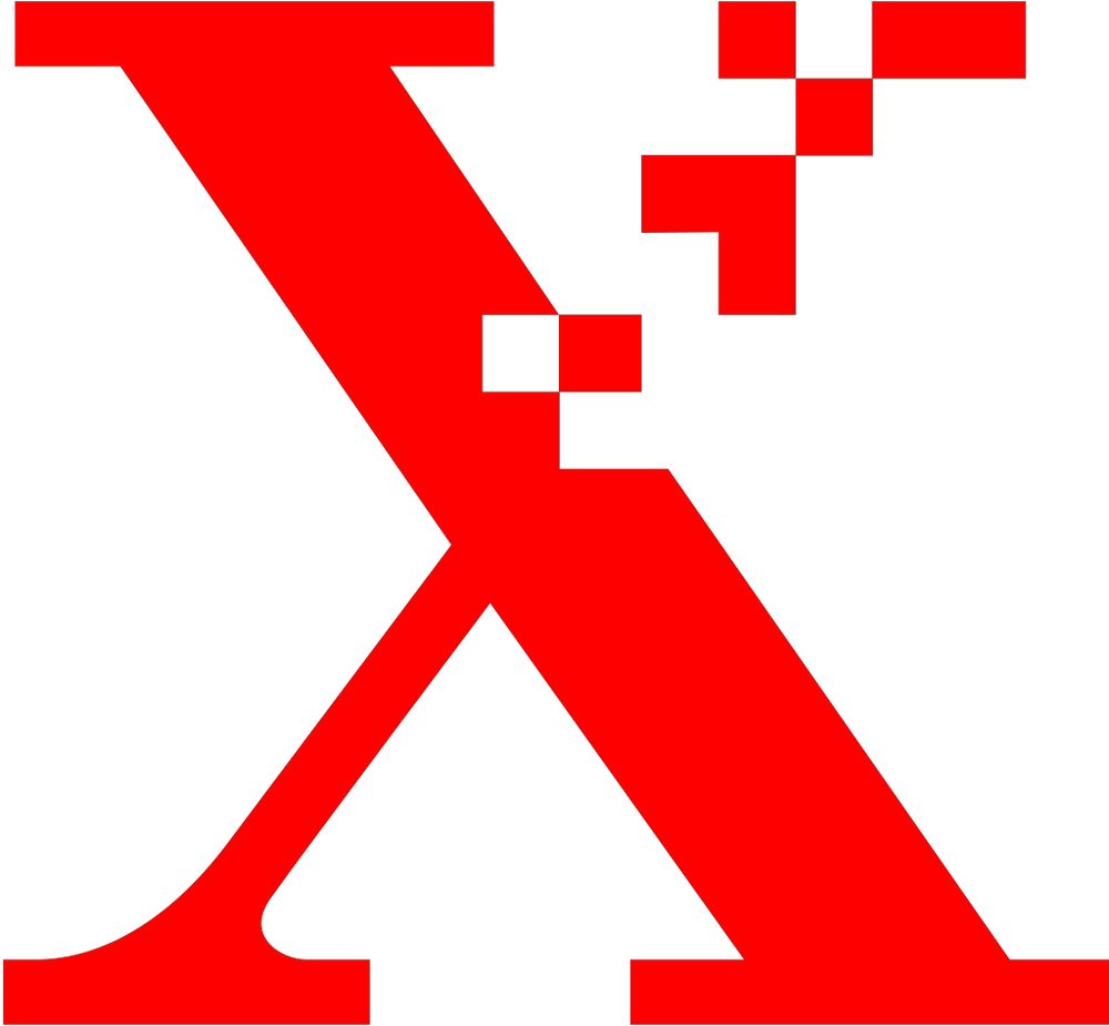 The Xerox logo until 2008
