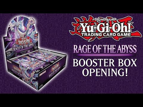 YU-GI-OH! TCG - Rage of the Abyss - Booster Box Opening!