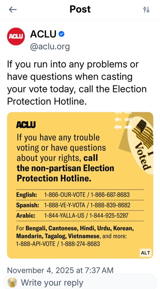 ACLU information 