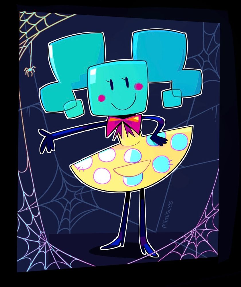 Fanart of Mimi from Super Paper Mario! 