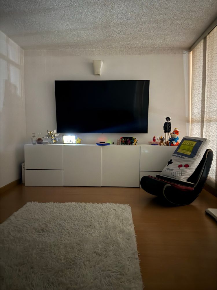 Night photo of my living room taken with my new phone… which I didn’t even need 