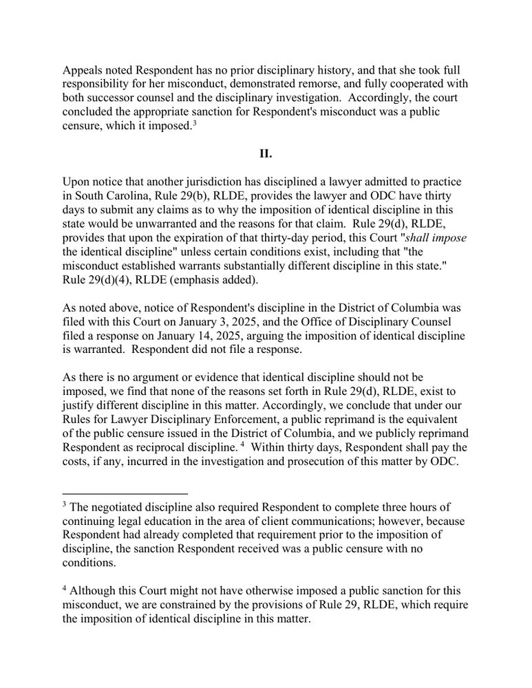 Page 3 of the opinion In the Matter of Claudia Flower