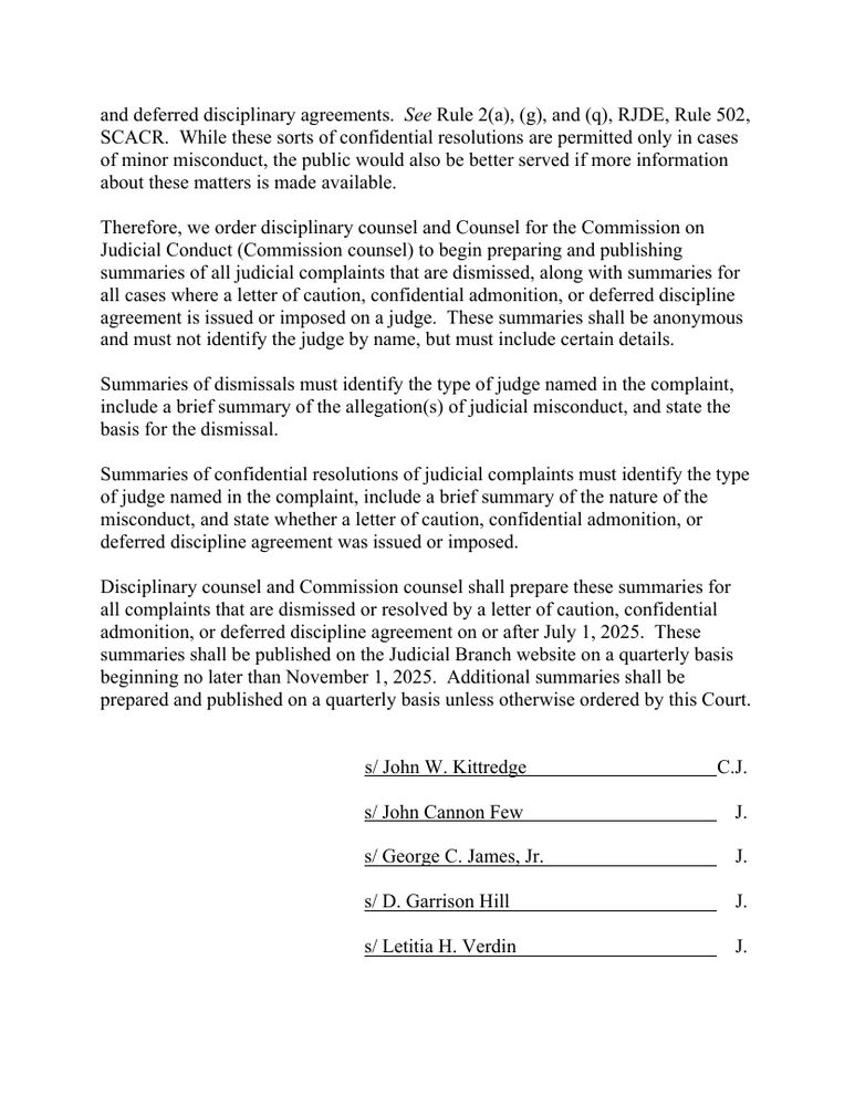 Page 2 of the order 2025-06-25-02