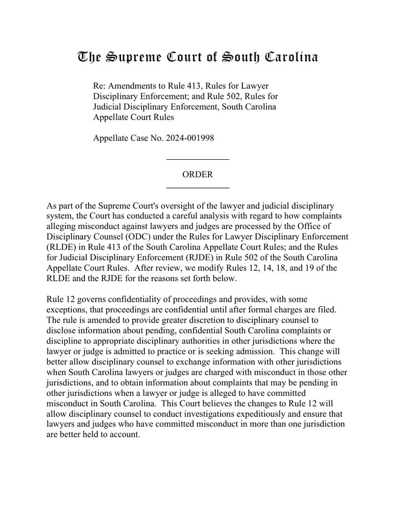 Page 1 of the order 2025-06-25-01
