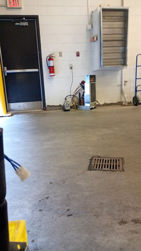 Unit no 1 on the vacuum pump