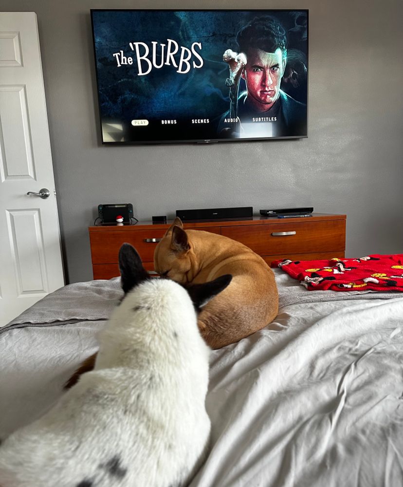 The Burbs menu screen. 