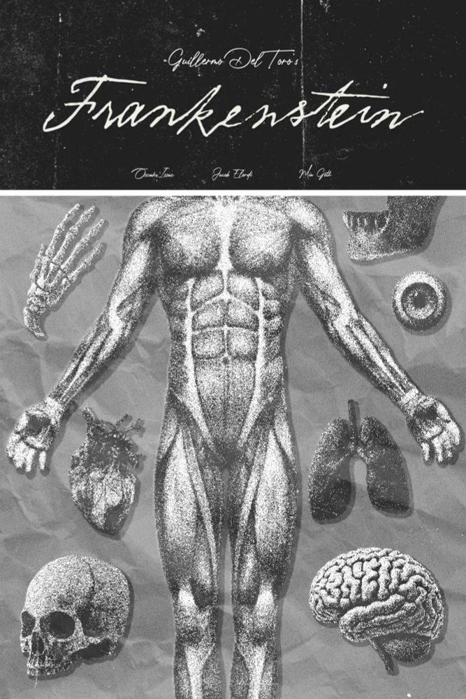 Frankenstein movie poster. 