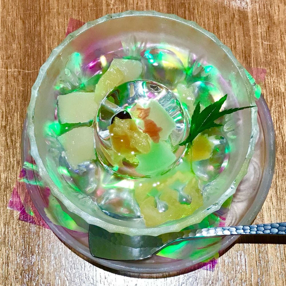 七夕ゼリー
日本酒入ってたと思う