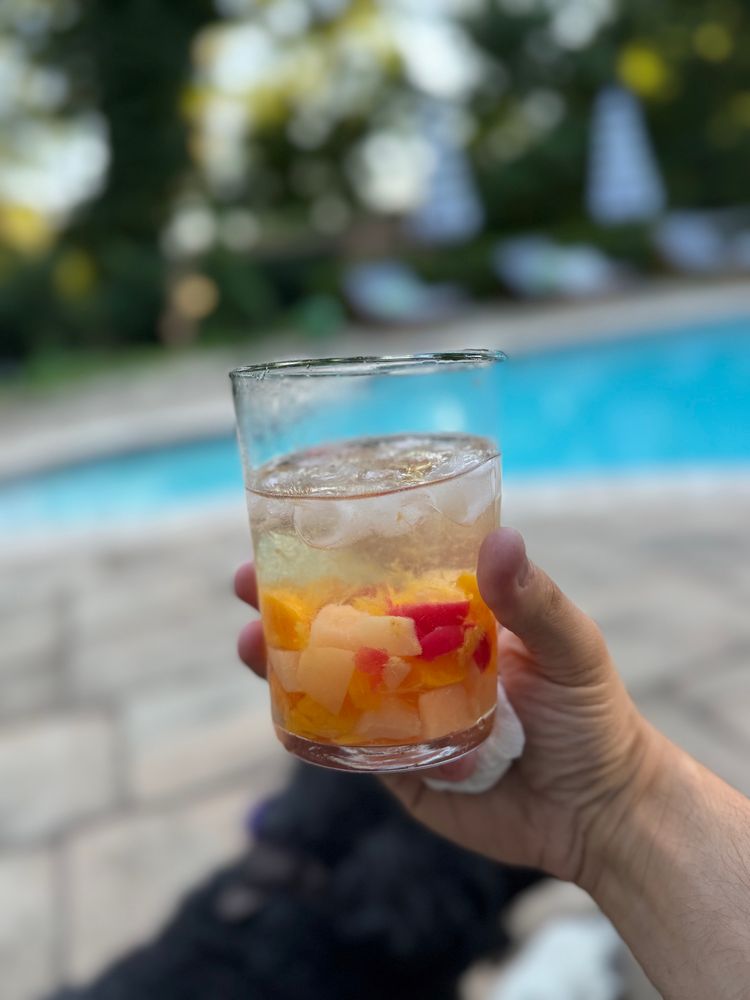 A drink