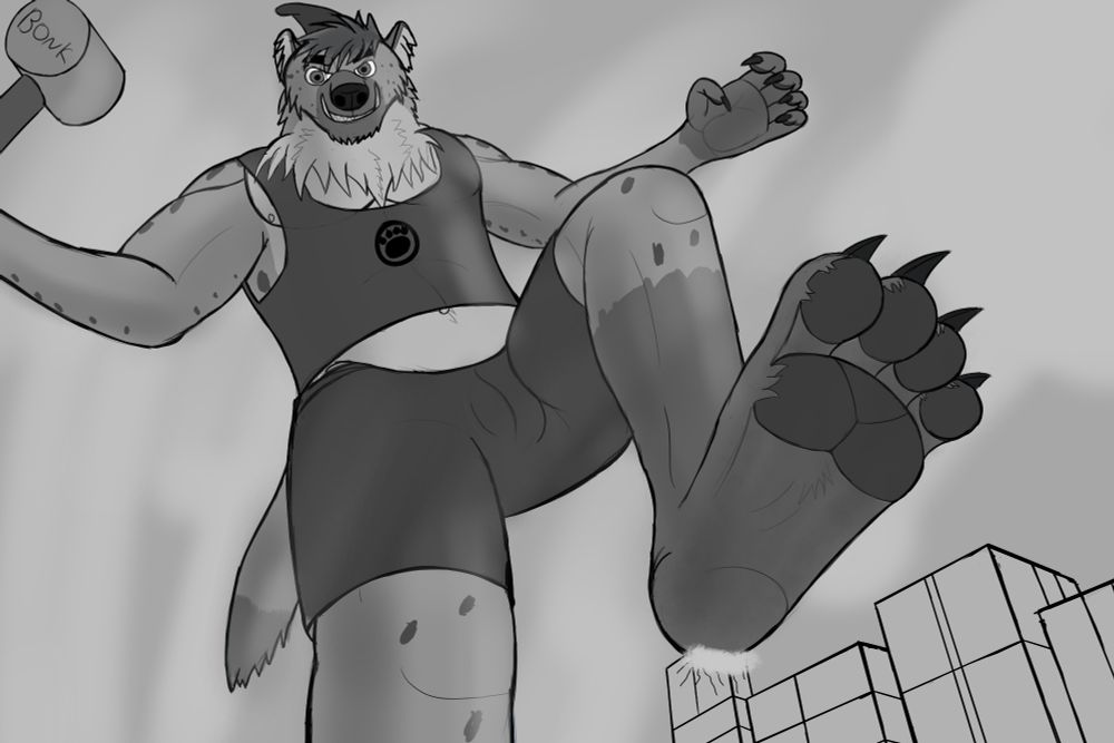 A MASSIVE Yeen stomping through your city POV!!!!