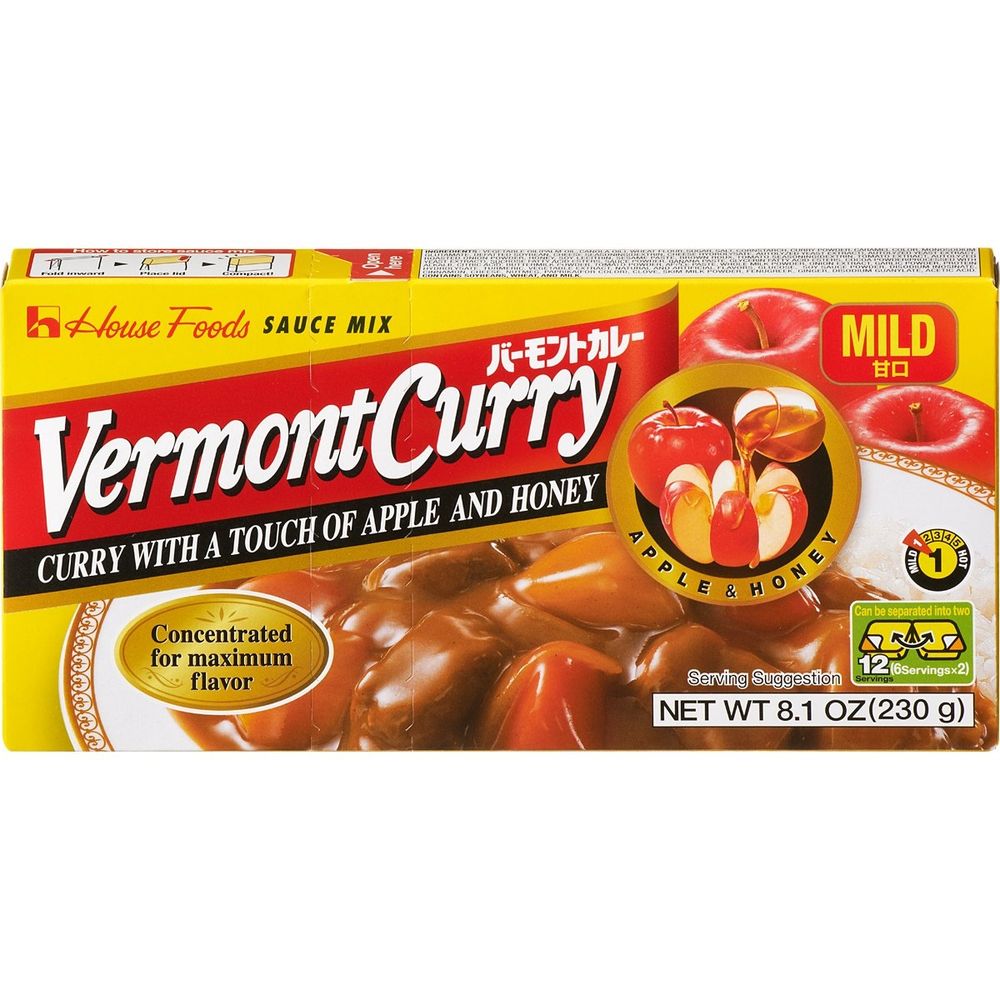 Japanese curry, Vermont flavor 