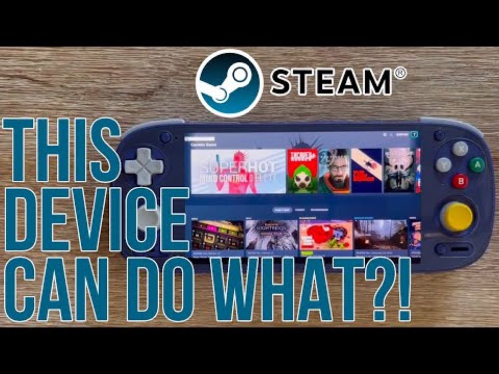 Steam Games Natively on the Retroid Pocket 5! (No Cloud, No Streaming)