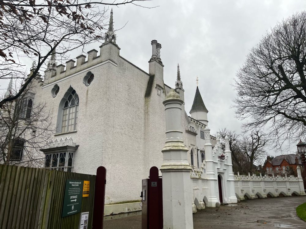 Entrance to Strawberry Hill House