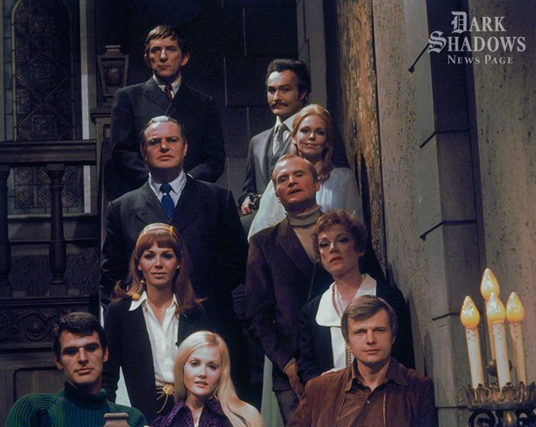 The 1968 Dark Shadows cast.