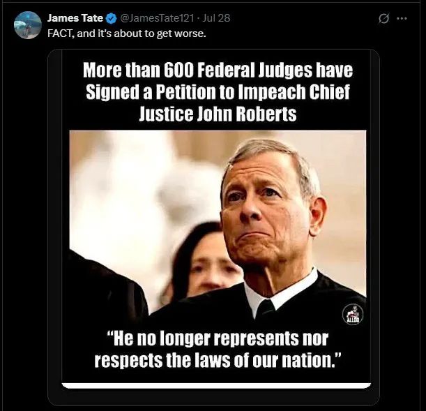 Impeach judge Roberts