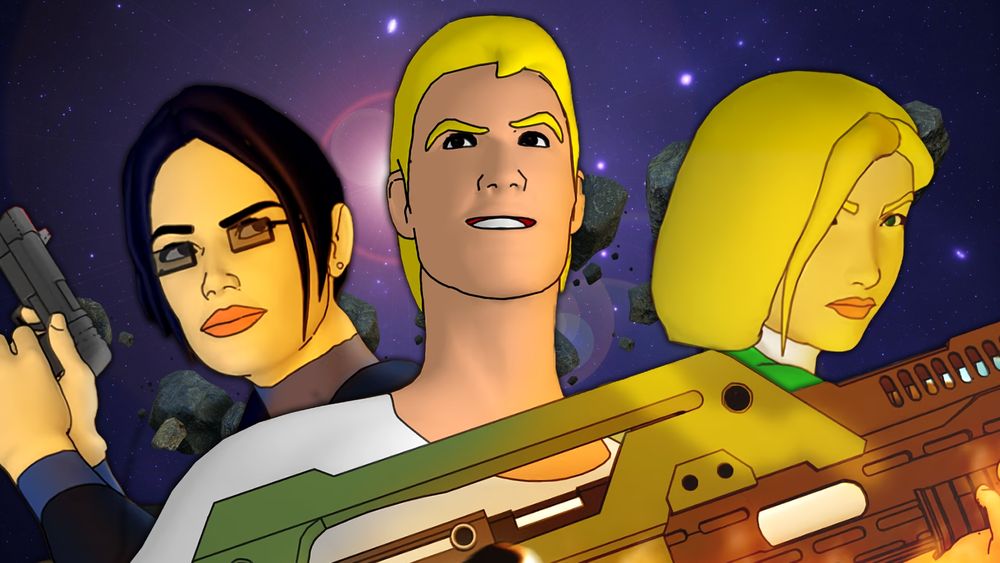 Space Quest: Incinerations key art.