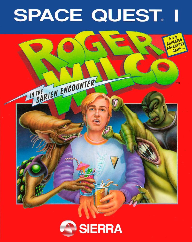 Space Quest I box art.
