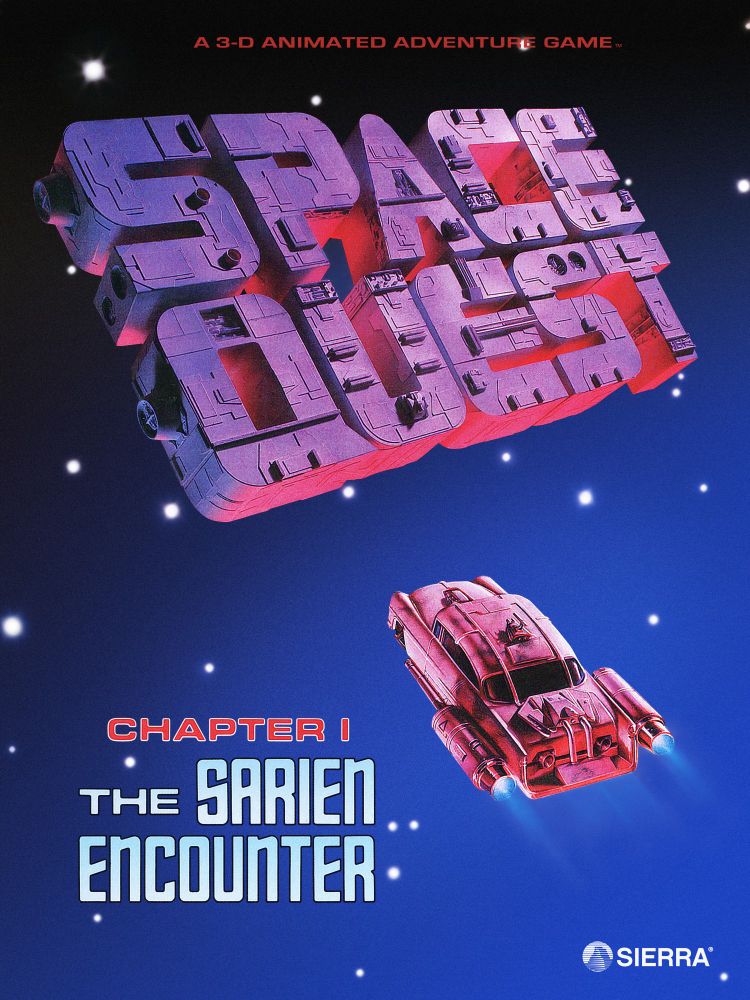 Space Quest I box art.