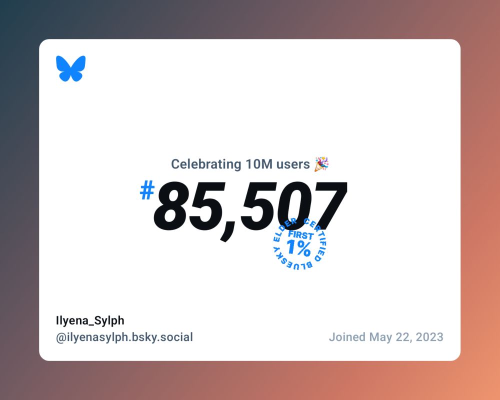 Bluesky elder banner #85,407