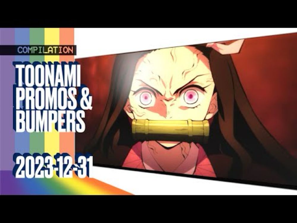 A DEMON SLAYER Marathon teases new ATTACK ON TITAN (Bumps for 2023-12-31) | The Book of Toonami