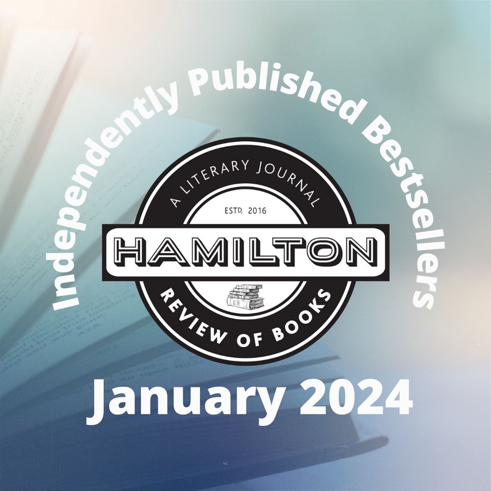 The circular HRB logo surrounded by the words  Independently Published Bestsellers January 2024.