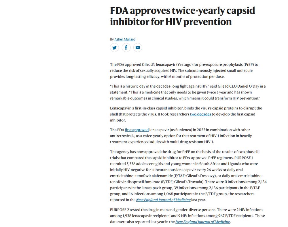 Screenshot of article