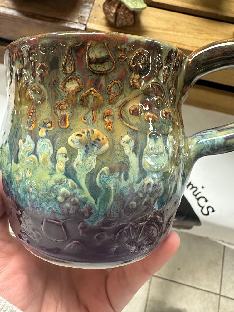 Mushroom mug