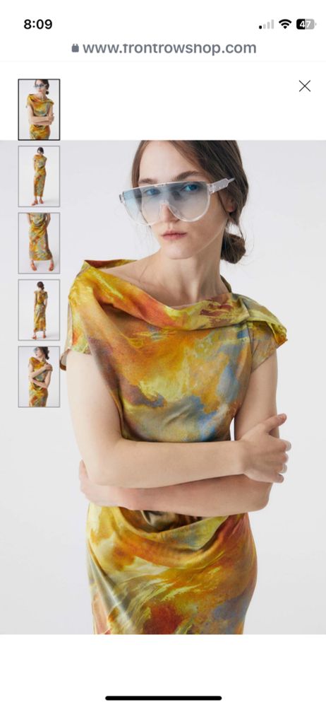 Dress in muted fall colors