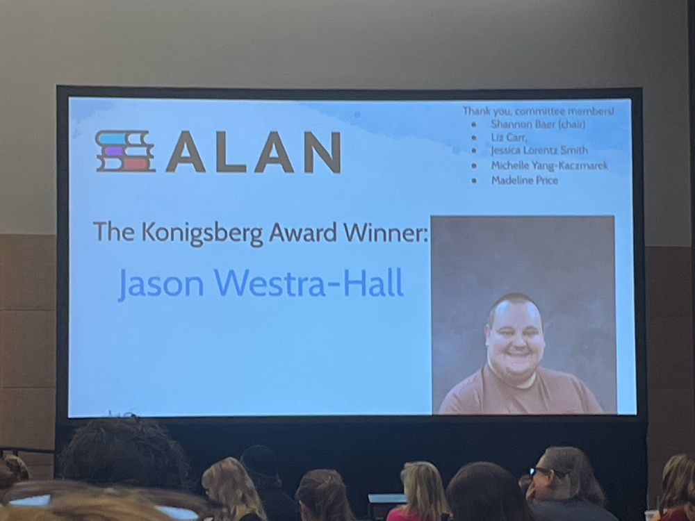 Jason Westeros-Hall out queer teacher in Michigan winning award at ALSN for his advocacy