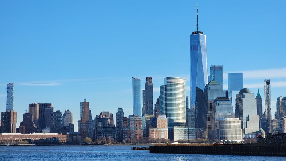 Sunny day in Manhattan