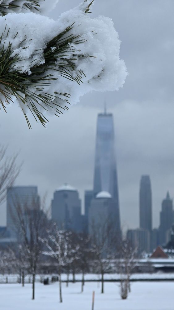 Morning snow around NYC
