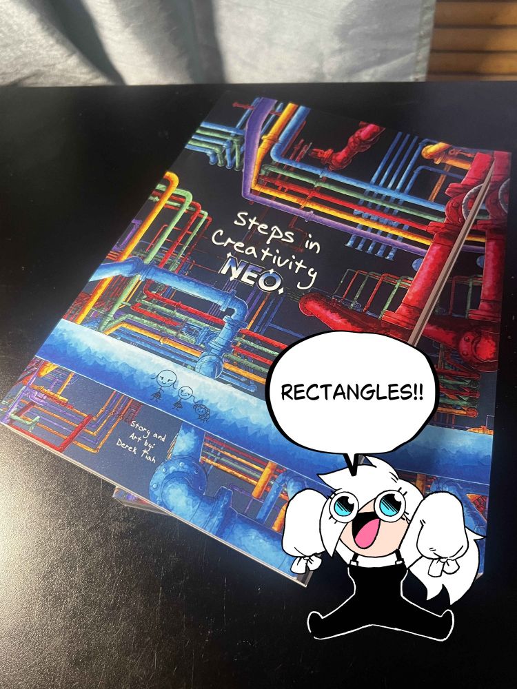 A pic of my graphic novel in print form