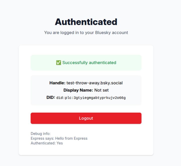 oauth authentication page