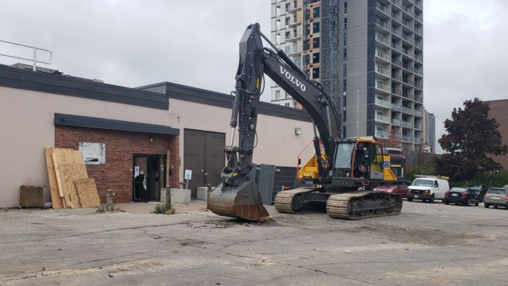 Demolition begins at former CTV Kitchener station