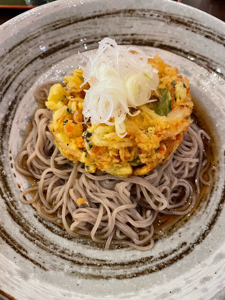 かき揚げ蕎麦