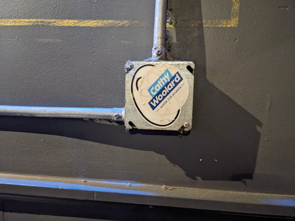 Cathy Woolard for Mayor of Atlanta sticker.
