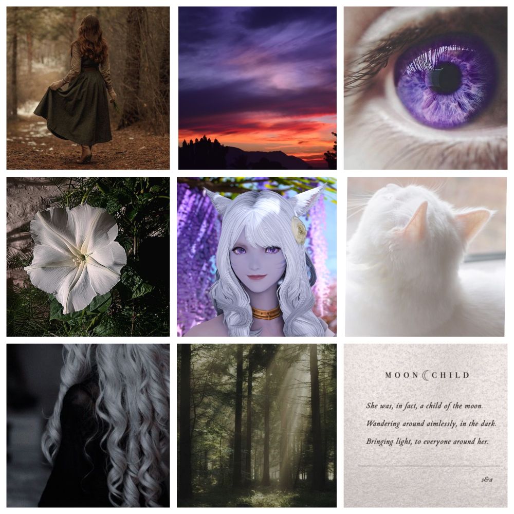 A mood board for Alarys