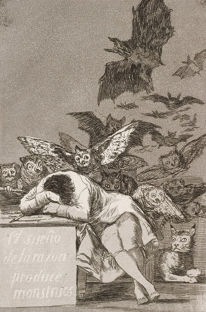 Francisco Goya etching c.1799 