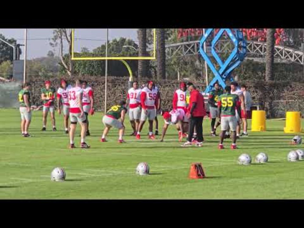 Ohio State Football Practice: Rose Bowl Sights And Sounds