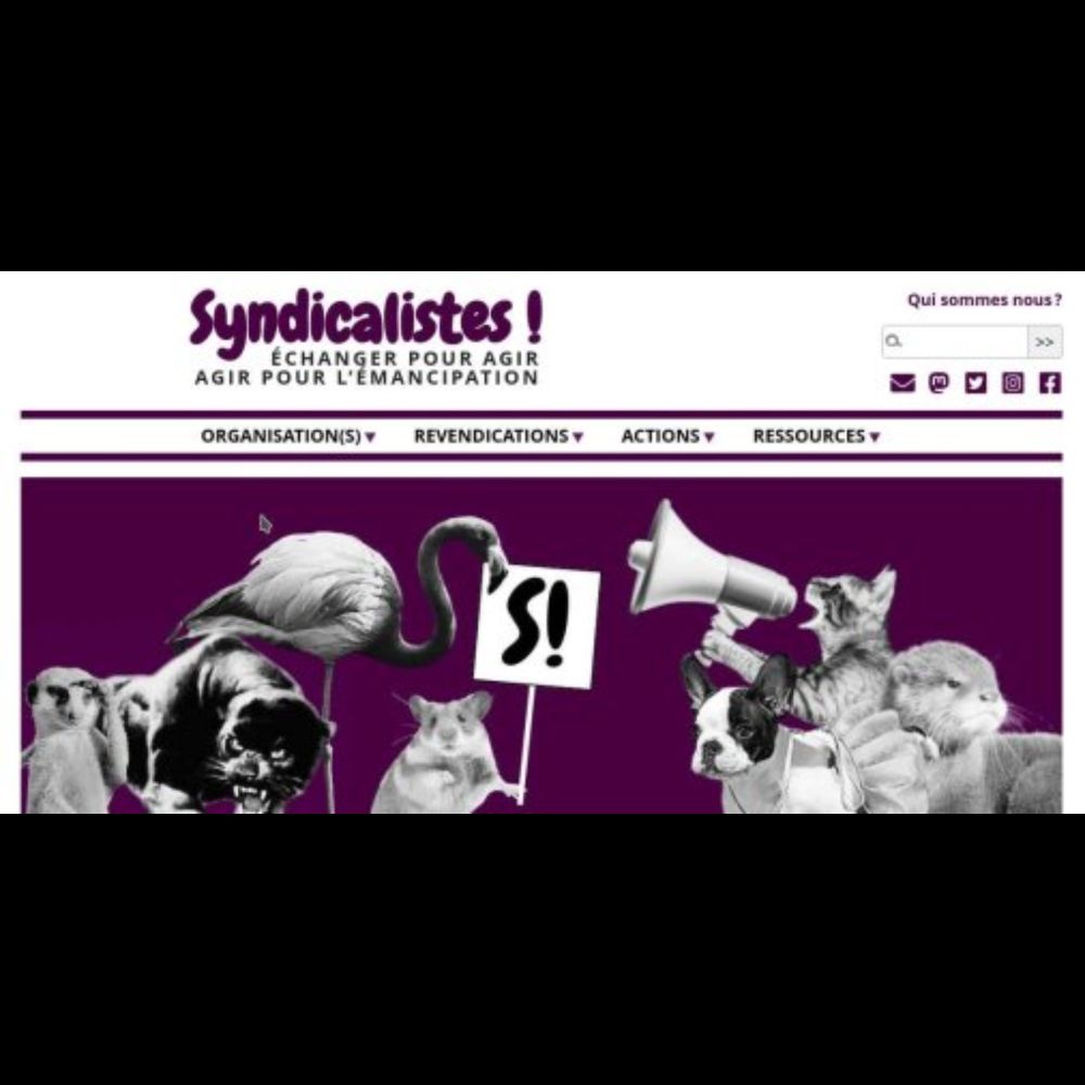 Qui sommes nous ? – Syndicalistes !