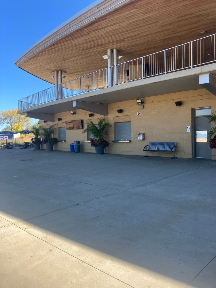 Concession stand/pavilion at Edgewater Beach